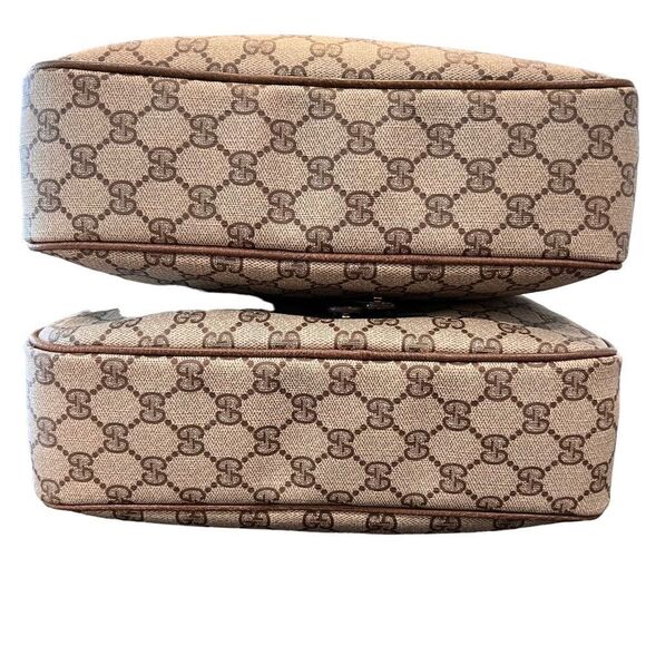 Gucci Vintage GG Supreme Coated Canvas Bicycle Saddle Bags - Picture 6 of 12